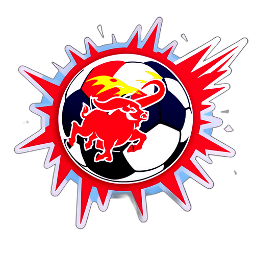 Дизайн з логотипом Red Bull Salzburg