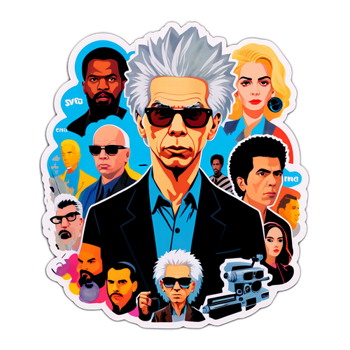 Jim Jarmusch: Film Charaktere und kreative Visualisierungen