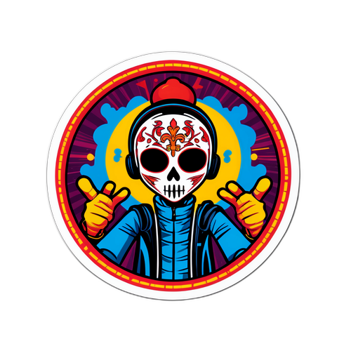 Girona Sokak Kültürünü Yansıtan Duygusal Sticker