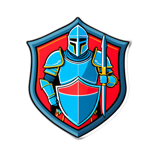 Чарівний лицар в обладунках