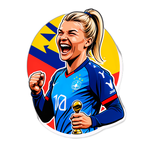 Luo tarra Ada Hegerberg voittaa Euroopan kilpailuissa