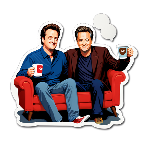 Kumbukumbu ya Kuvutia: Matthew Perry, Sofa ya K klasiki na Karamani za Urafiki!