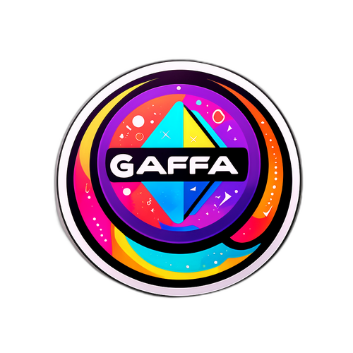 Design de autocolant cu logo-ul GAFA