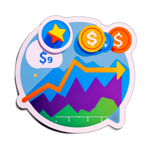 Autocollant sur les tendances des taux d'intérêt des comptes d'épargne
