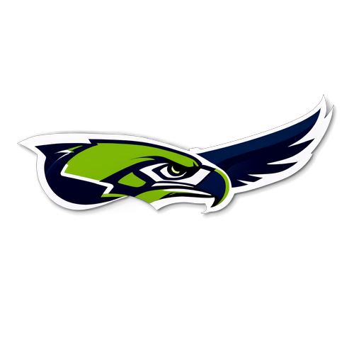 Soar Above the Competition: Discover the Ultimate 'Fly High' Seahawks Sticker!