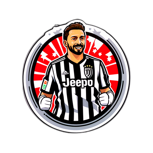 สติ๊กเกอร์เฉลิมฉลองชัยชนะของยูเวนตุสเหนือเครโมเนเซ