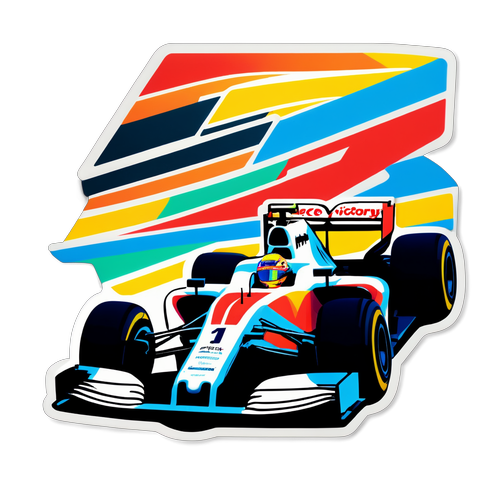 Race naar Overwinning: Ontdek het Ultieme F1 Stickerontwerp dat je Snelheid en Passie Brengt!