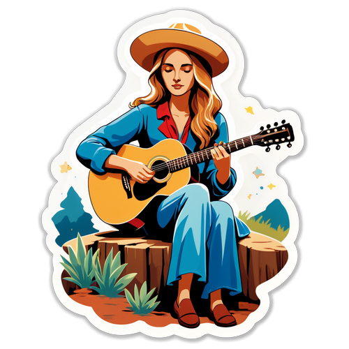 Kapayapaan at Musika: Ang Sticker ni Ingrid Andress na Magdadala sa'yo sa Rustic na Mundo ng Country!