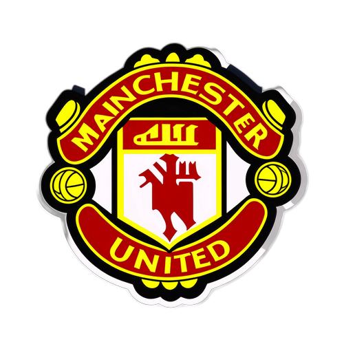 Sticker ya Nembo ya Manchester United