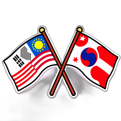 中韩友谊合作标志