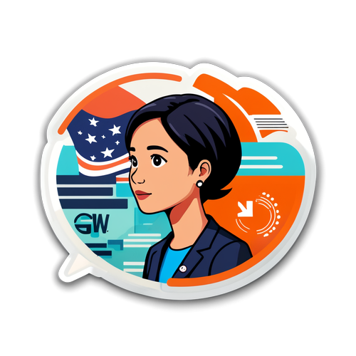 Sticker na May Temang Rappler