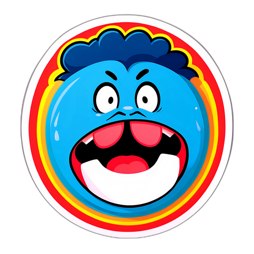 Sticker Quirky 'Agak Laen 2'