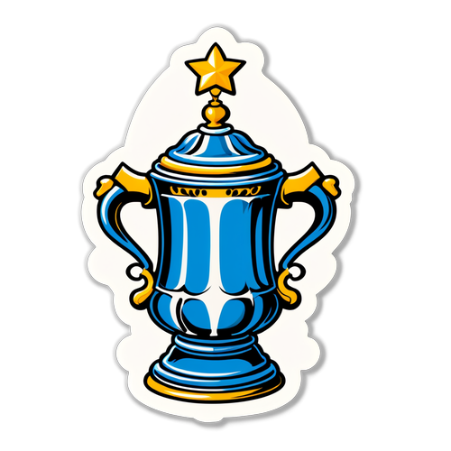 Sticker ter ere van de FA Cup