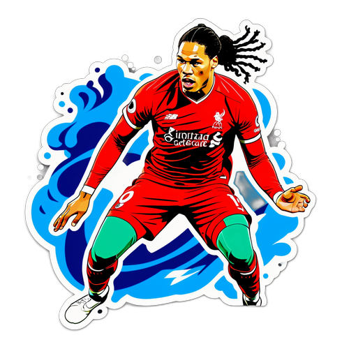 Virgil van Dijk uskomattomassa taklauksessa