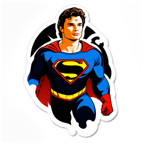 Design que homenageia Tom Welling como Super-Homem