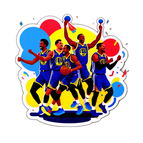 勇士隊勝利慶祝貼紙