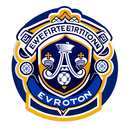 Sticker Warisan Bola Sepak Everton