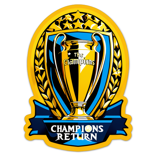 Champions League Trophies Sticker