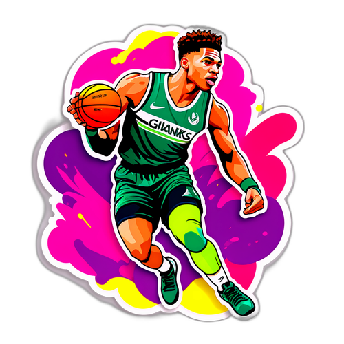 Αυτοκόλλητο με τον Γιάννη Σλούκα