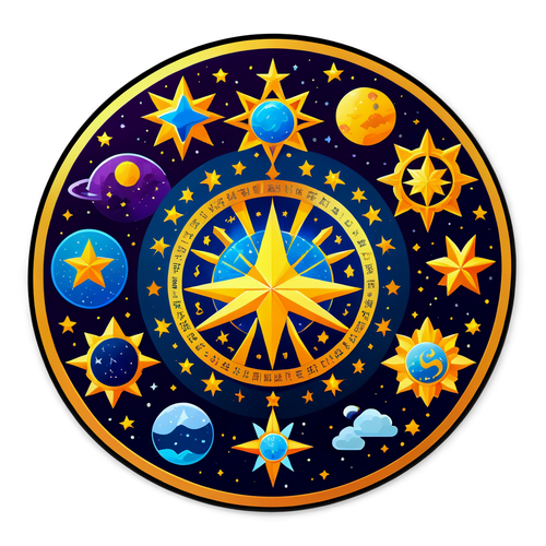 星座運勢預測貼紙