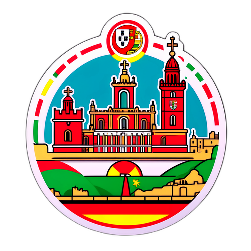 Stiker Whimsical Portugal FC