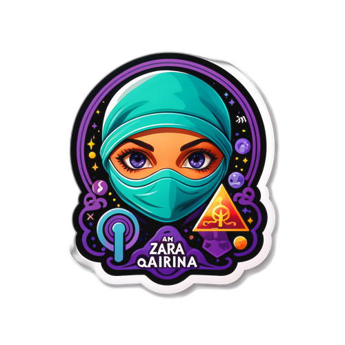 Stiker Bertema Penyiasatan Zara Qairina