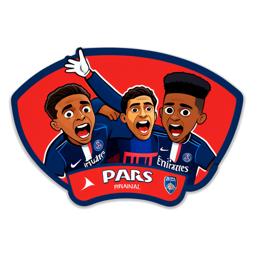 סטיקר של PSG - ארסנל