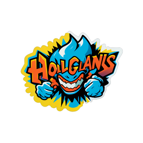 Hooligans Sticker Design