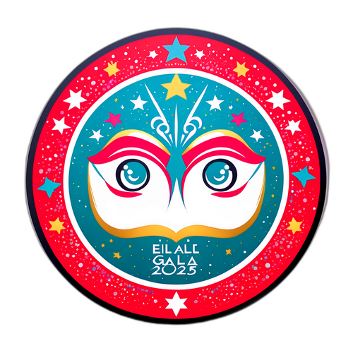 Retro-sticker for Elle Galla 2025