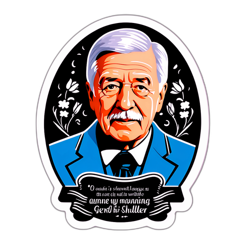 Gerd Schuller Gedenkaufkleber