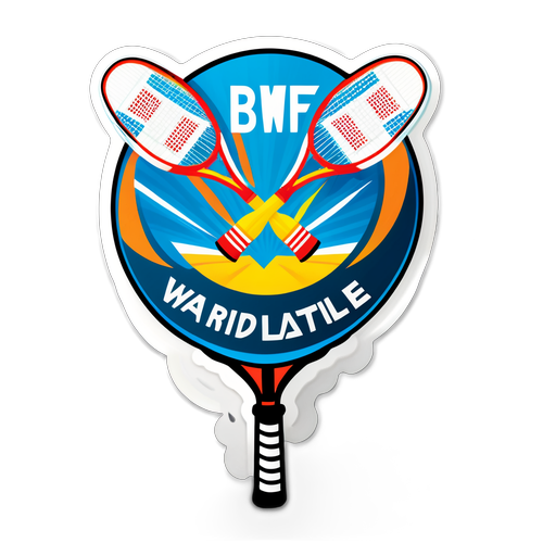 Stiker Semangat BWF World Tour Finals 2024