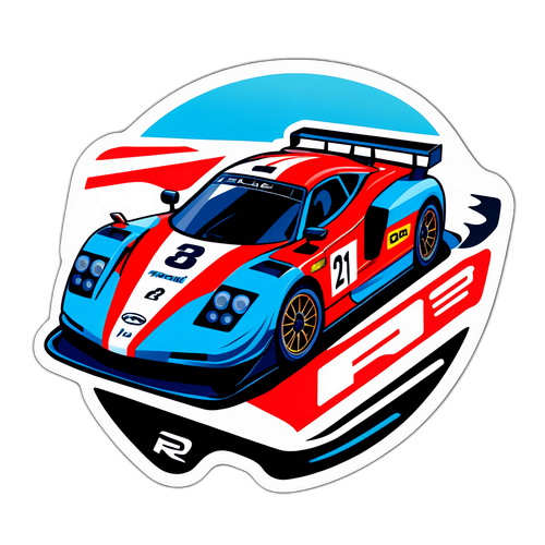 Sticker Nostalgia Perlumbaan Real Racing 3