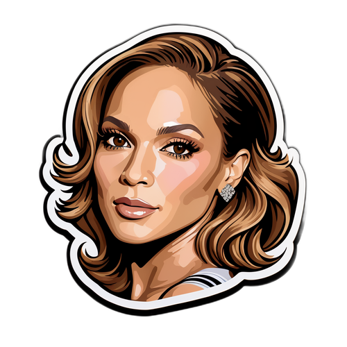 Jennifer Lopez Motiver I En Sticker