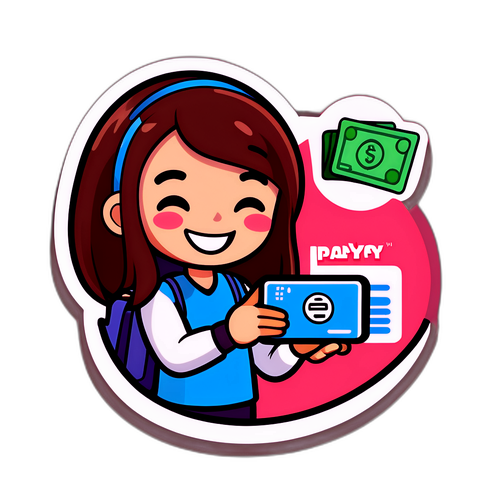 PayPayのキャッシュレス文化を表現するステッカー