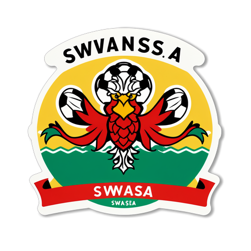 Stiker Ceria Swansea: Semangat Budaya Welsh dan Sepak Bola