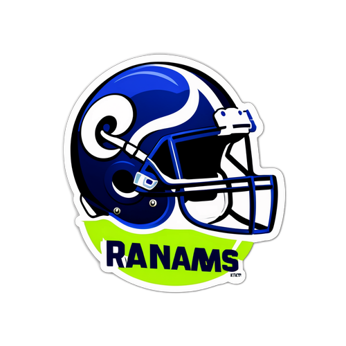 Sticker ng Pagsasabuhay ng Rams vs Seahawks