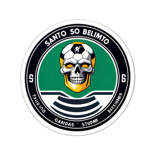Adesivo do Próximo Jogo do Santos