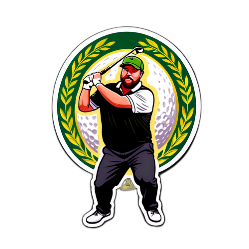 Shane Lowry i Golf Pose
