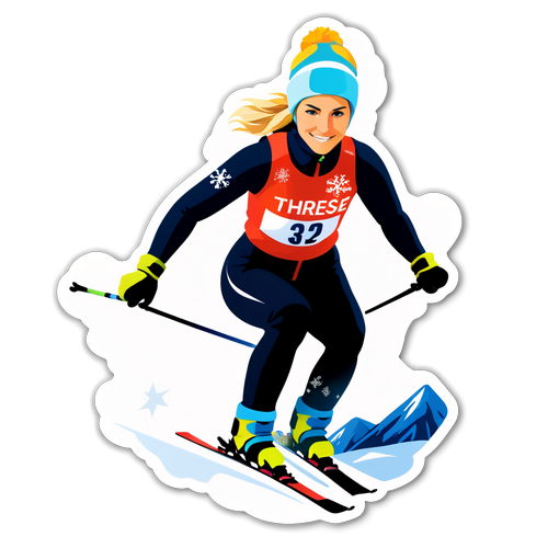 Therese Johaug i Vill Sving! Opplev Vintersportens Magi med Hennes Utrolige Skiaksjon!