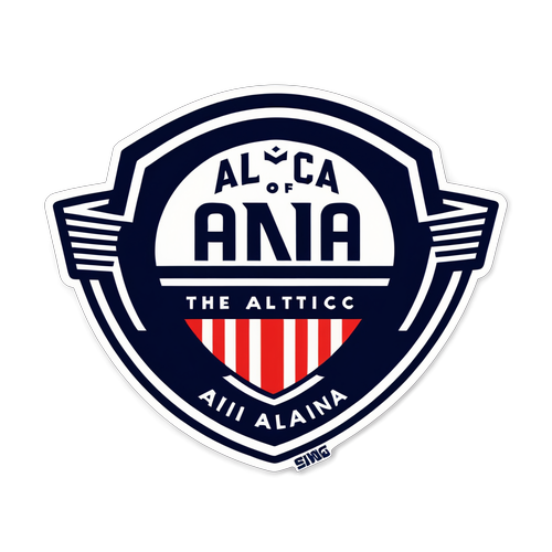 Diseño que fusiona los logotipos de Alianza Lima y Alianza Atlético en un fondo de estadio, con la frase "El clásico del Perú".