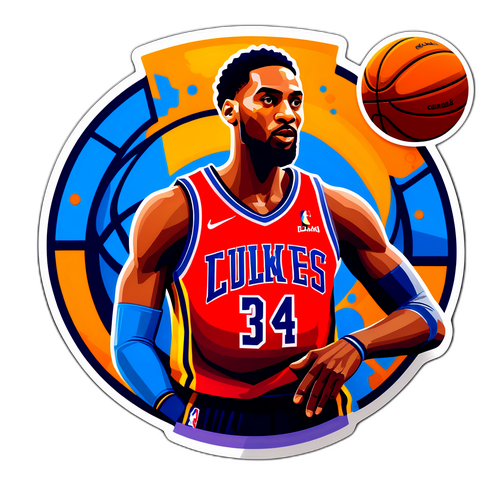 Μοντέρνο NBA Μπασκετμπολίστας
