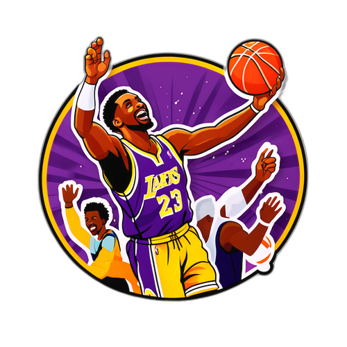 Isang Nakabibighaning Stickers na Nagdiriwang ng Espiritu ng NBA