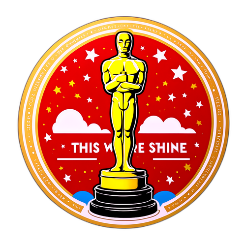 Sticker Celebrare gli Oscar 2025