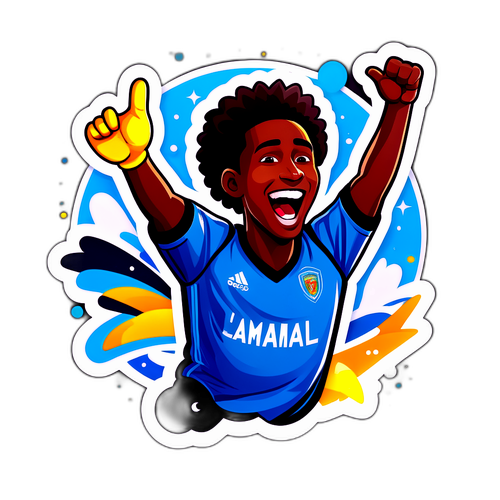 Neşeli Gol Kutlaması Tasarımı