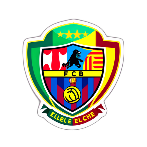 סטיקר על המשחק בין אלצ'ה לברצלונה