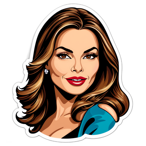 Glamorous Sofia Vergara Sticker