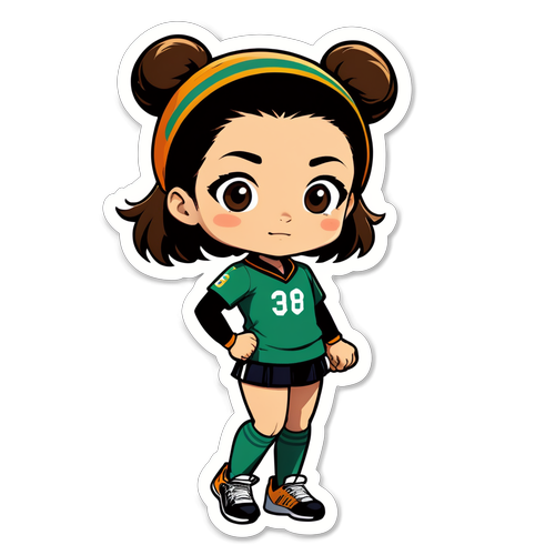 サバンナ・タカハシのスポーツユニフォームイラスト