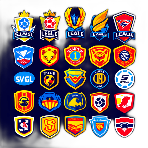 Δημιουργική εικονογράφηση του πίνακα Super League