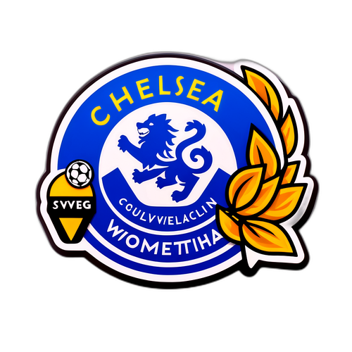 첼시와 울버햄튼 아이템 결합 스티커