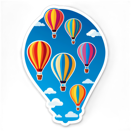 Experience Joy and Freedom: Vibrant Hot Air Balloons That Will Brighten Your Day!